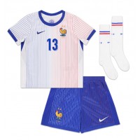 Maglia Calcio Francia Kante #13 Seconda Divisa Bambino Europei 2024 Manica Corta (+ pantaloncini)